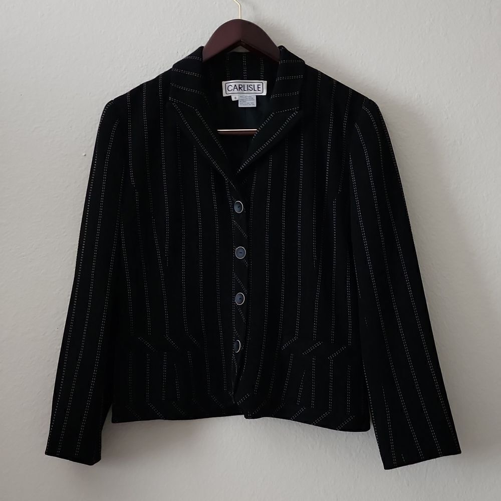 ‎CARLISLE STRIPED BLAZER SIZE 8